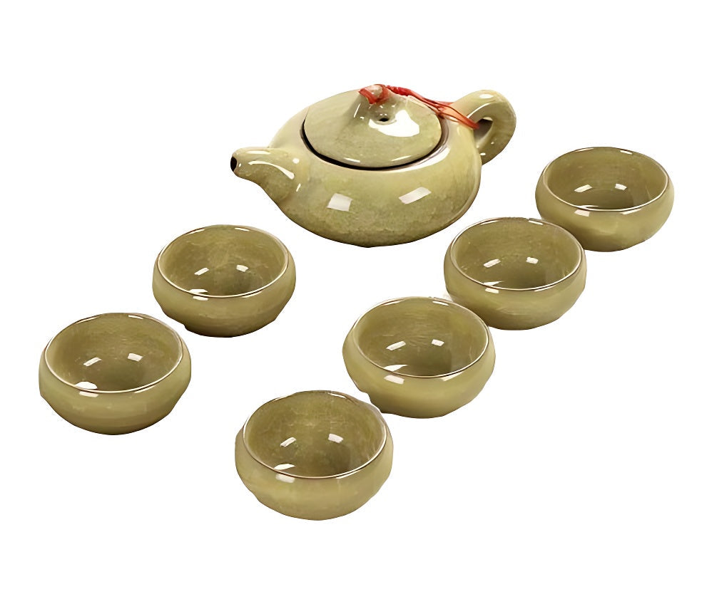 Teeservice Keramik Vintage