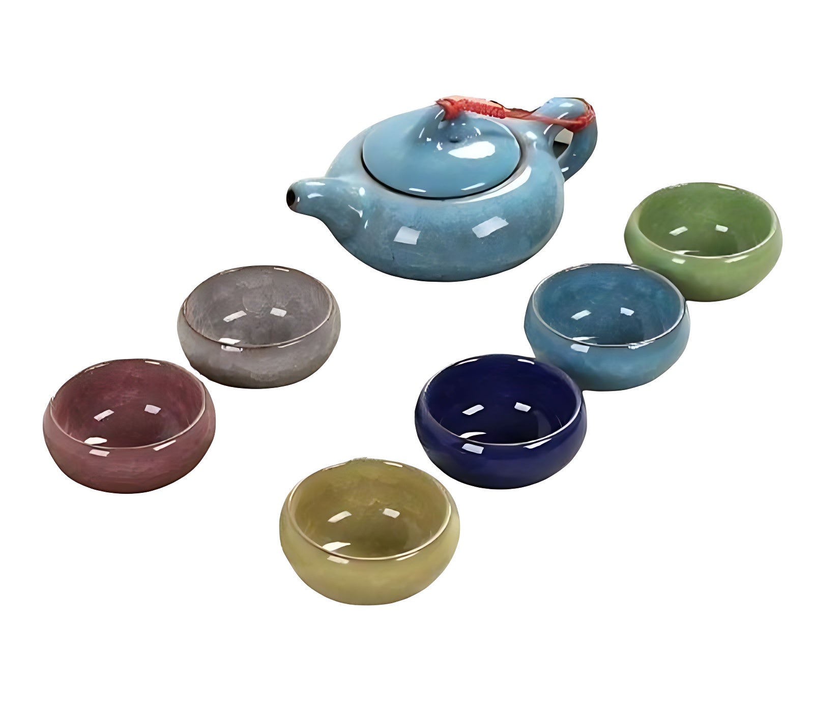 Teeservice Keramik Vintage