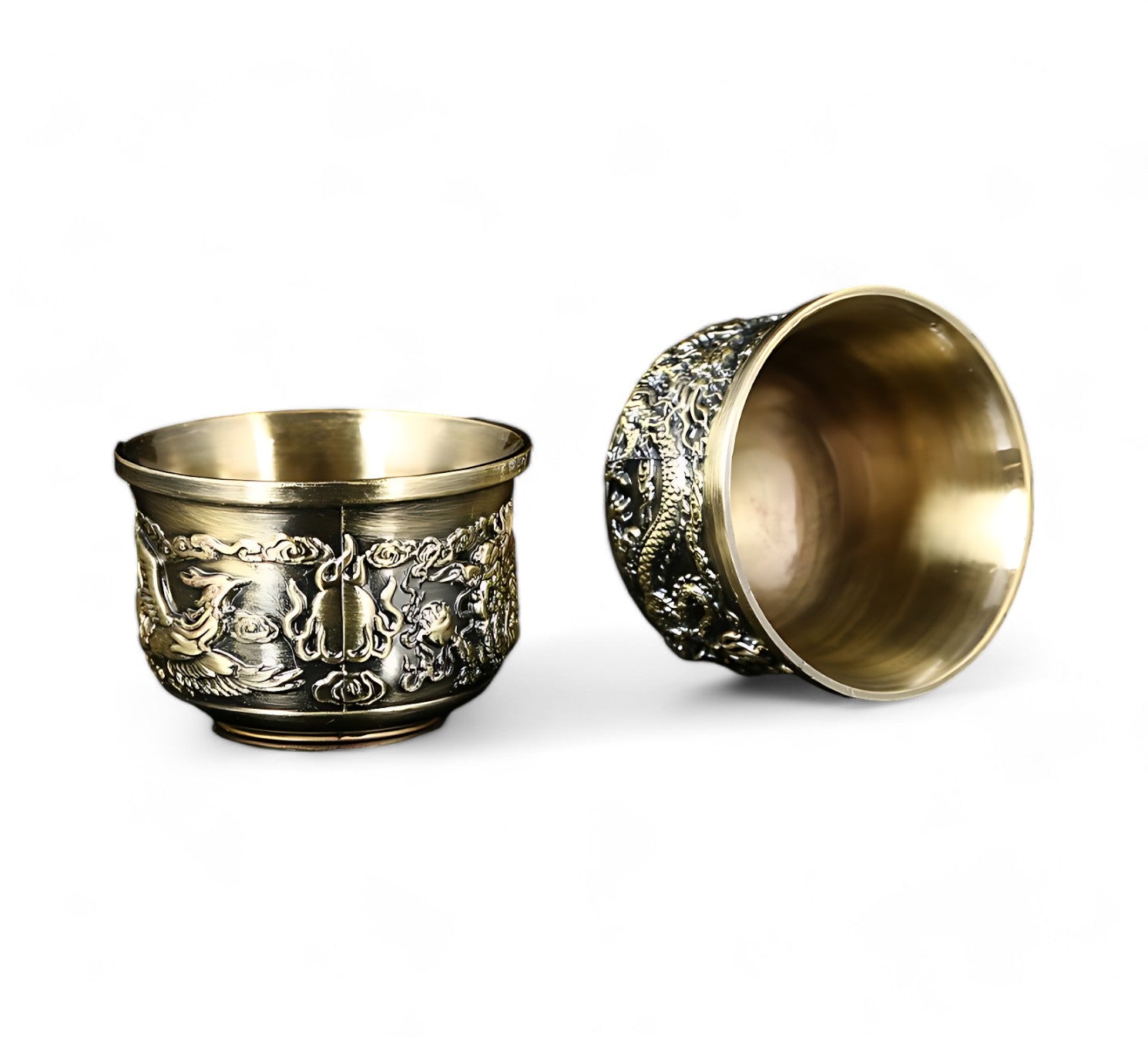 Teeservice Metall Chinesisch