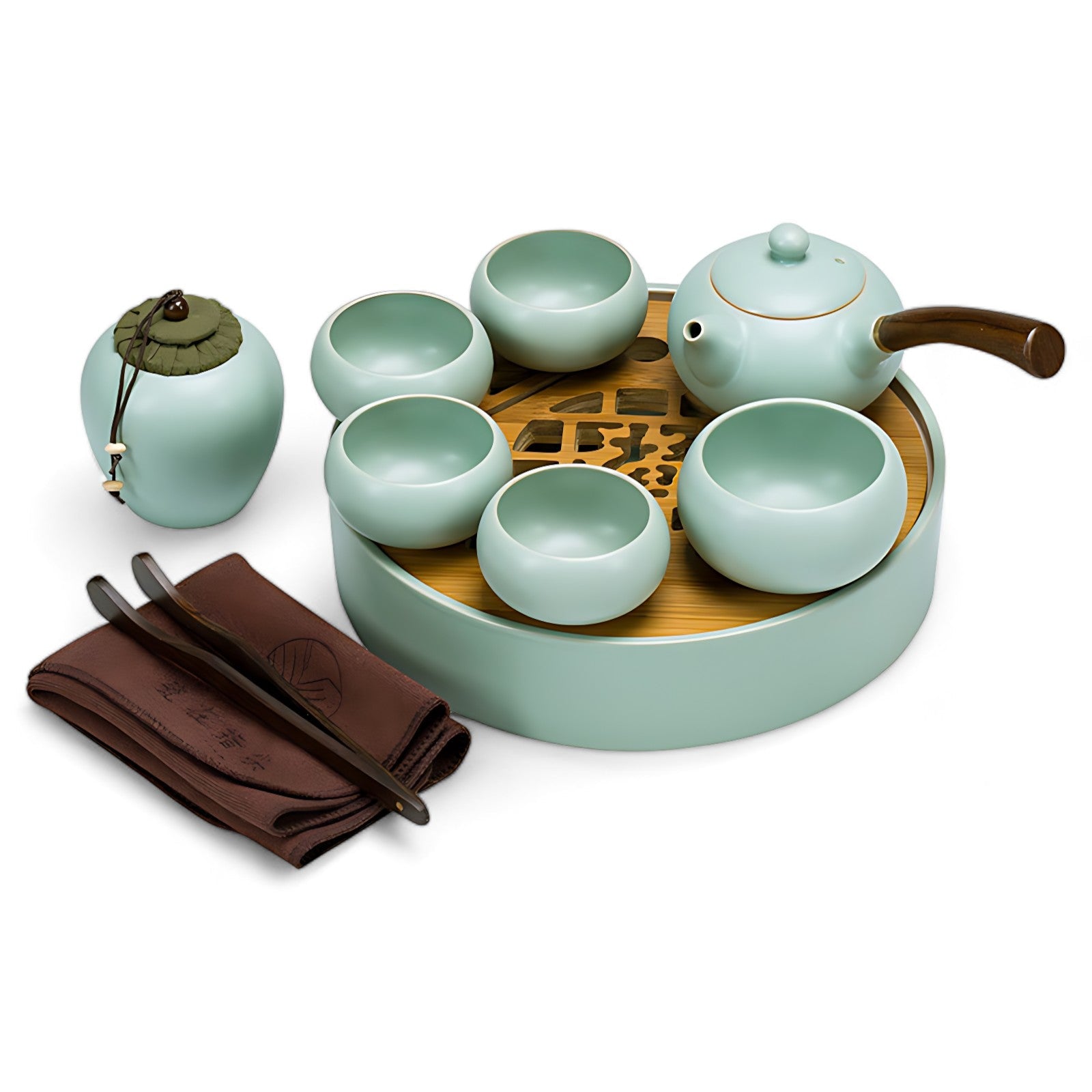 Teeservice Ostfriesland Blau