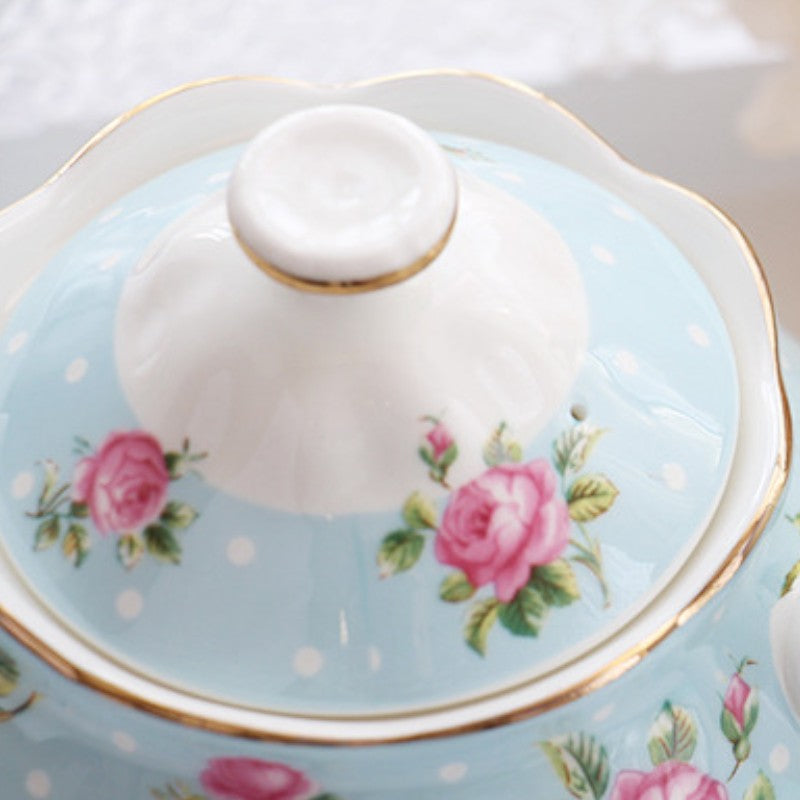 Teeservice Ostfriesland Blühenden