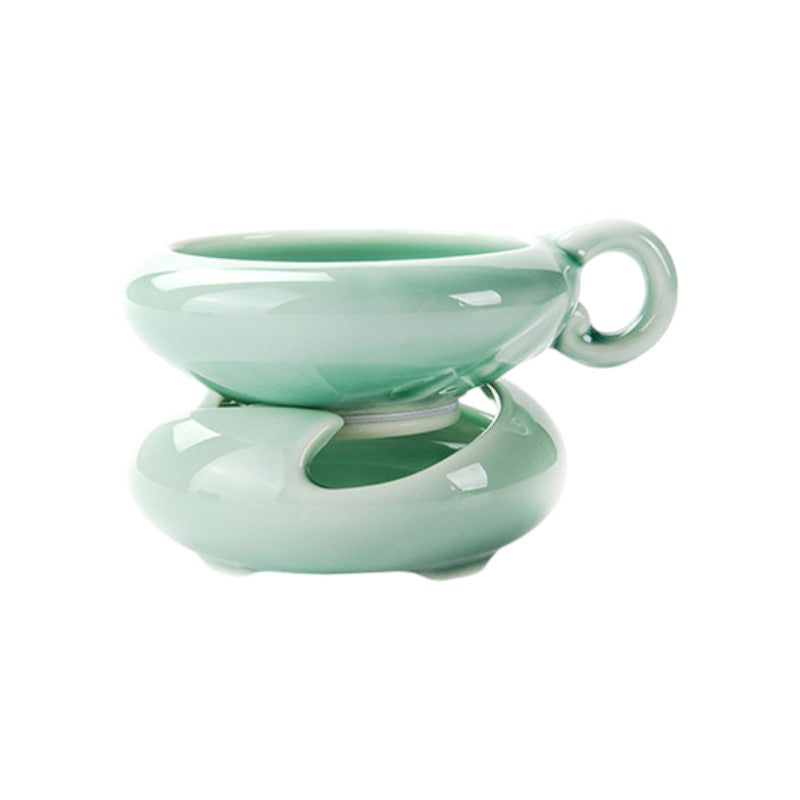 Teeservice Porzellan Dekor Blau