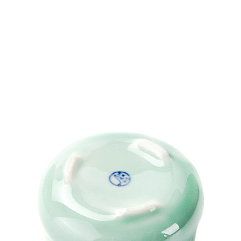 Teeservice Porzellan Dekor Blau