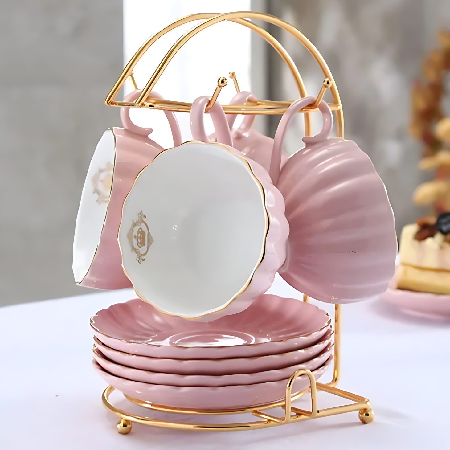 Teeservice Rosen Englisch