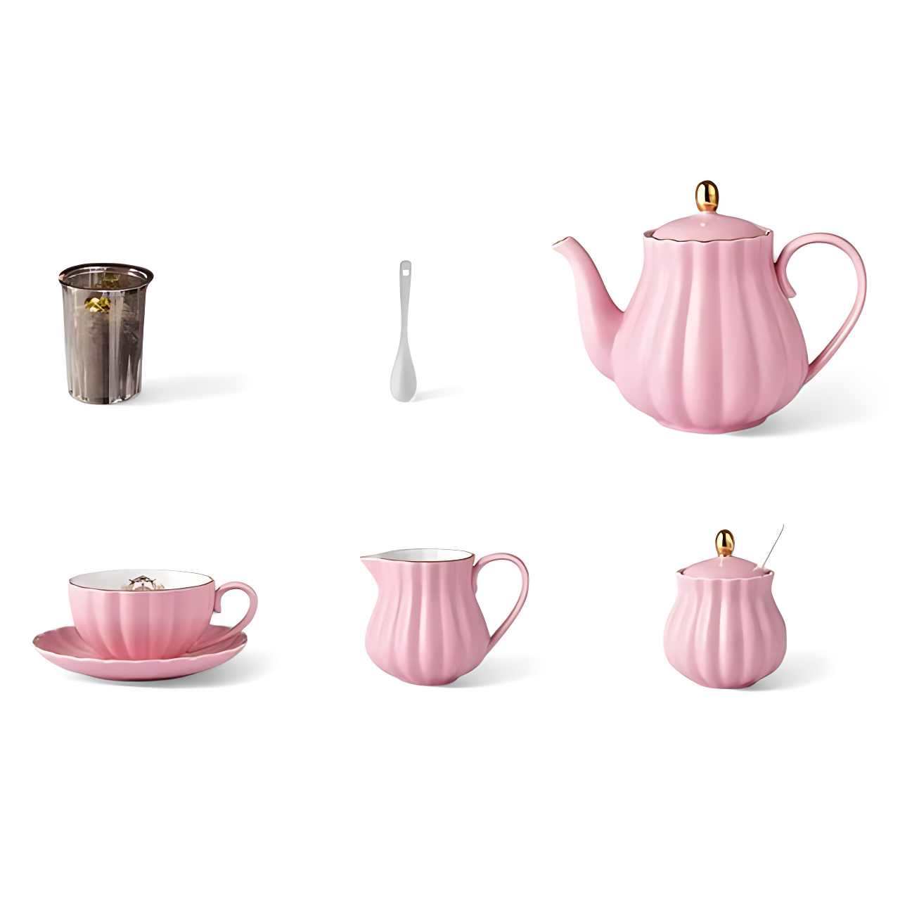 Teeservice Rosen Englisch