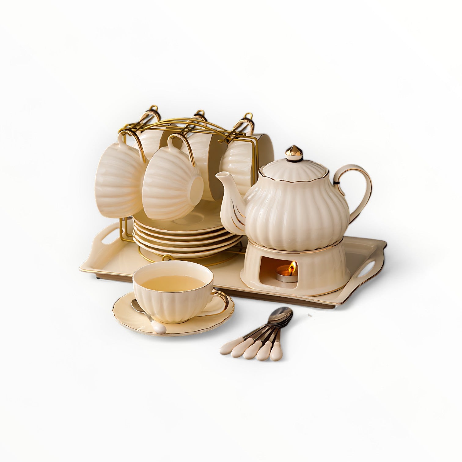 Teetasse Teekanne Mit Stövchen