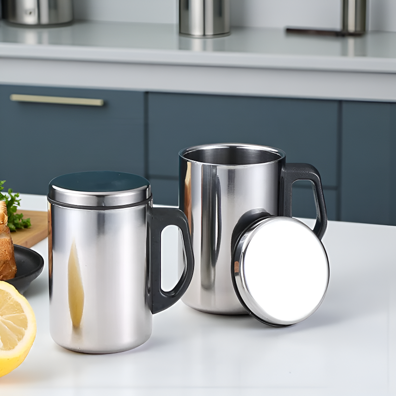 Thermobecher Edelstahl