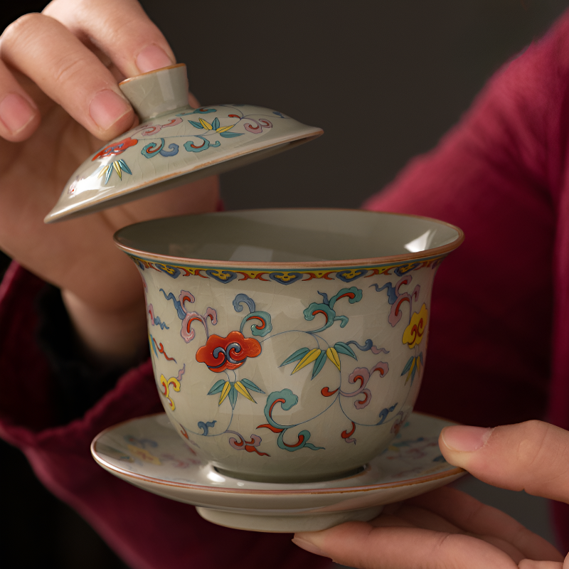 Traditioneller chinesischer Gaiwan