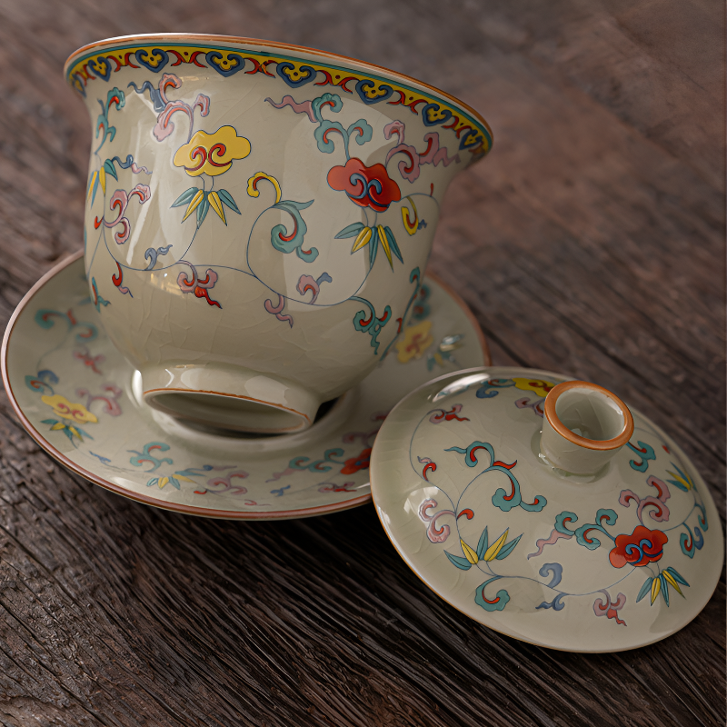 Traditioneller chinesischer Gaiwan