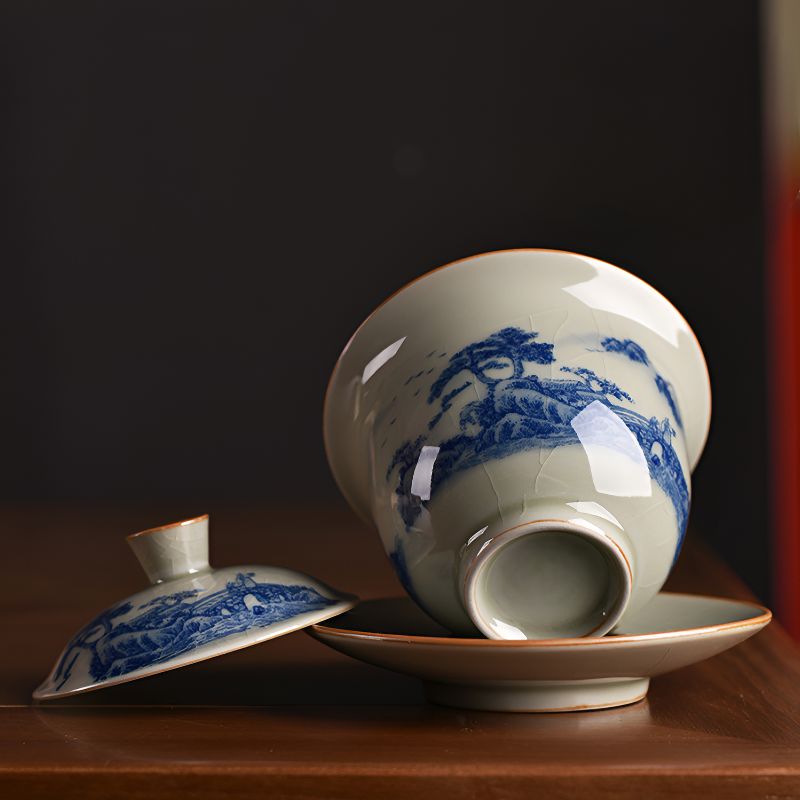 Traditioneller chinesischer Gaiwan