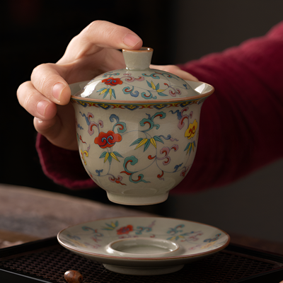 Traditioneller chinesischer Gaiwan