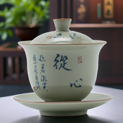 Traditioneller chinesischer Gaiwan
