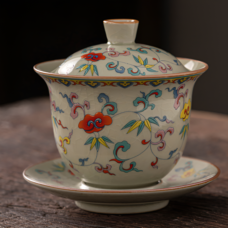 Traditioneller chinesischer Gaiwan