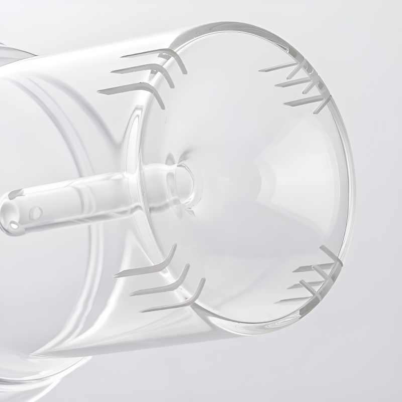 Transparente Borosilikat-Teekanne