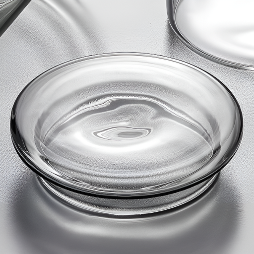 Transparente Glas-Teekanne mit Sieb