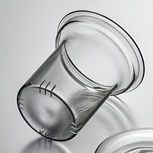 Transparente Glas-Teekanne mit Sieb