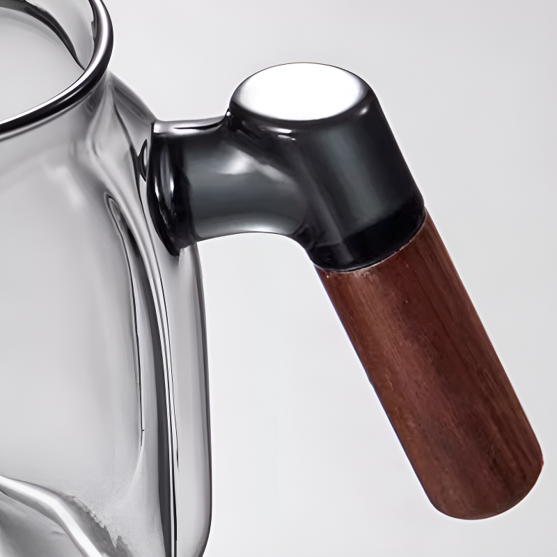 Transparente individuelle Teekanne