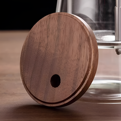 Transparente Teekanne 1 Person