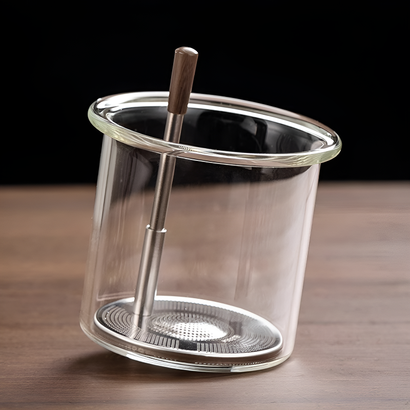 Transparente Teekanne 1 Person