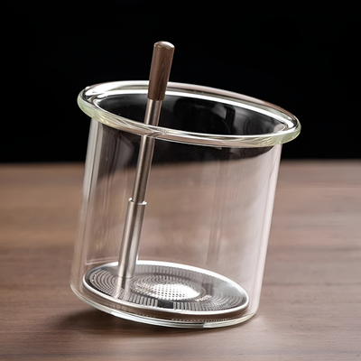 Transparente Teekanne 1 Person