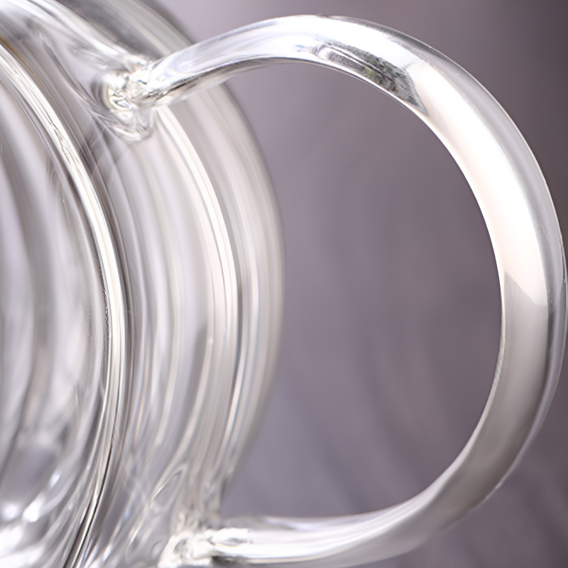 Transparente Teekanne 1l