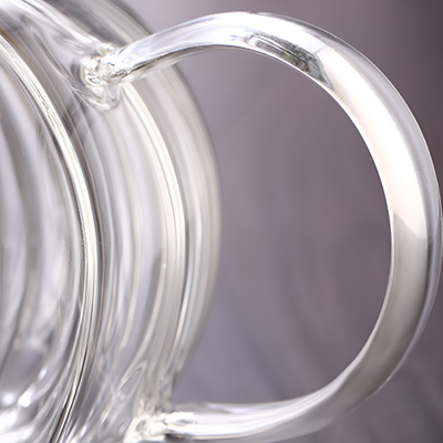 Transparente Teekanne 1l