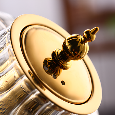 Transparente Teekanne 1l