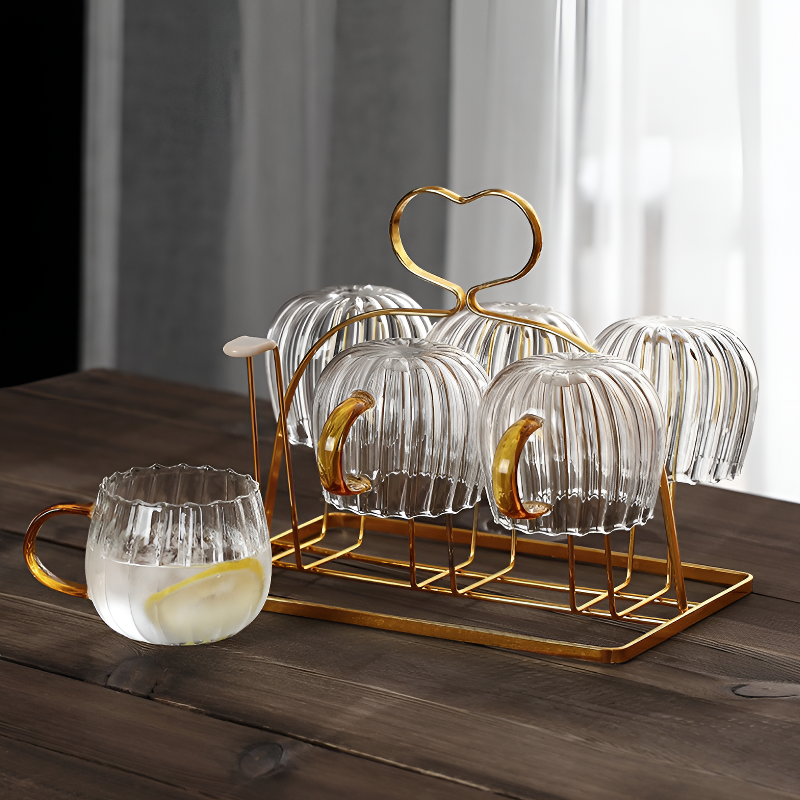 Transparente Teekanne 6-9 Personen