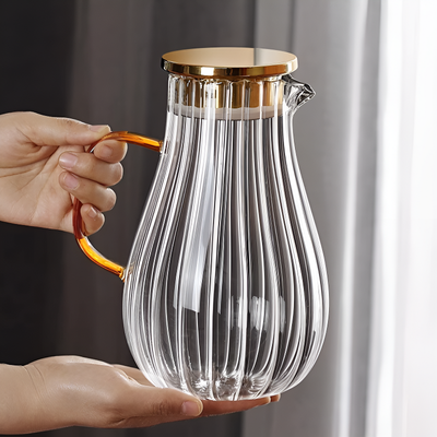 Transparente Teekanne 6-9 Personen