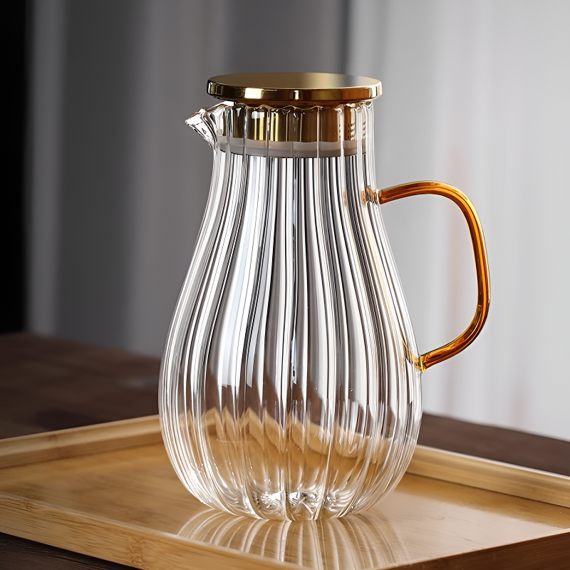 Transparente Teekanne 6-9 Personen