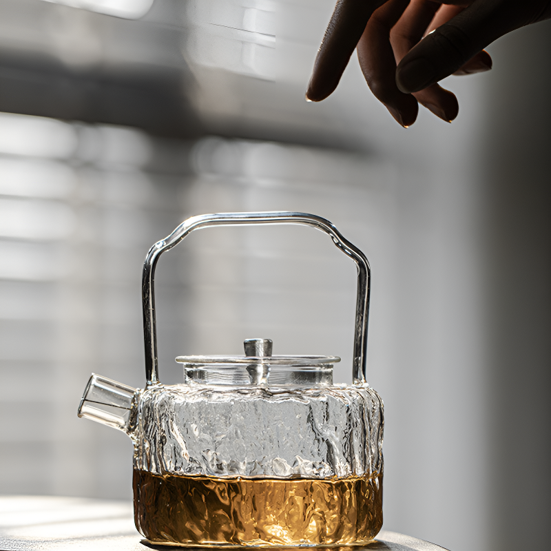 Transparente Teekanne Induktion