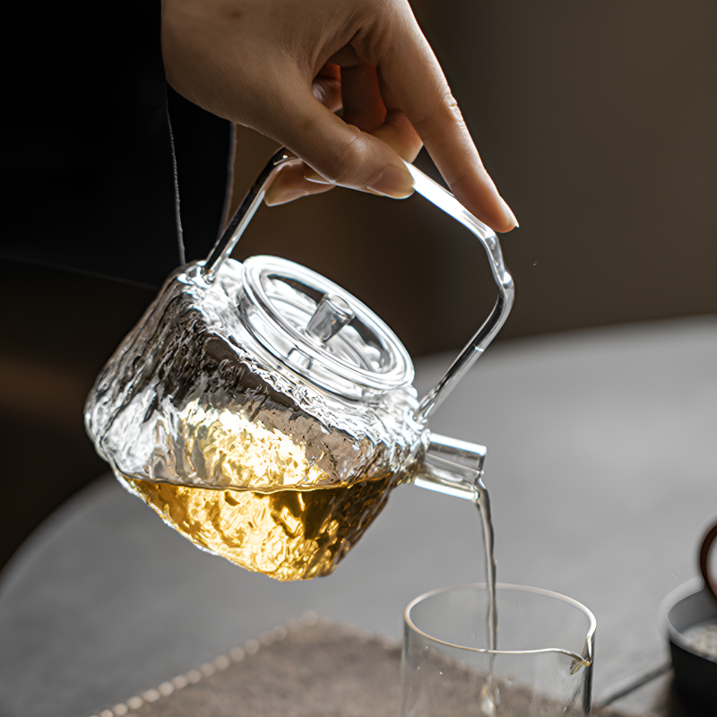 Transparente Teekanne Induktion