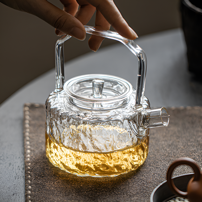 Transparente Teekanne Induktion