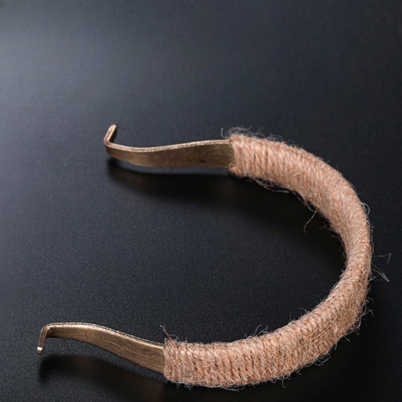 Transparente Teekanne mit Muster