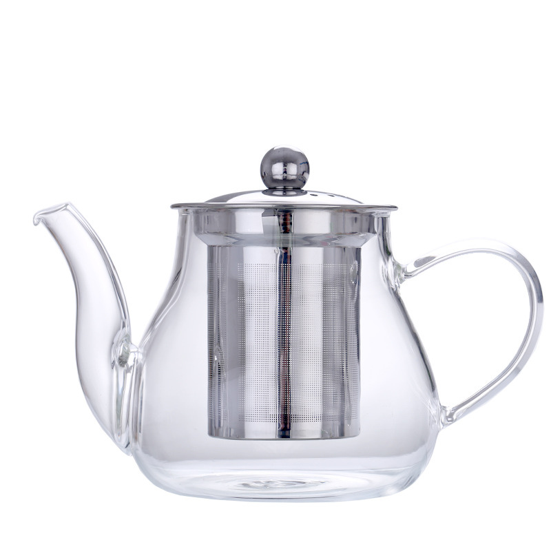 Transparente Teekanne Mit Sieb