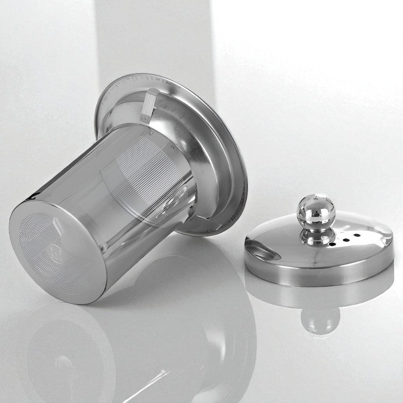 Transparente türkische Teekanne