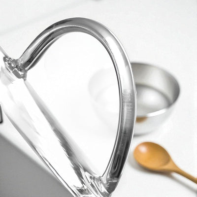 Transparente türkische Teekanne