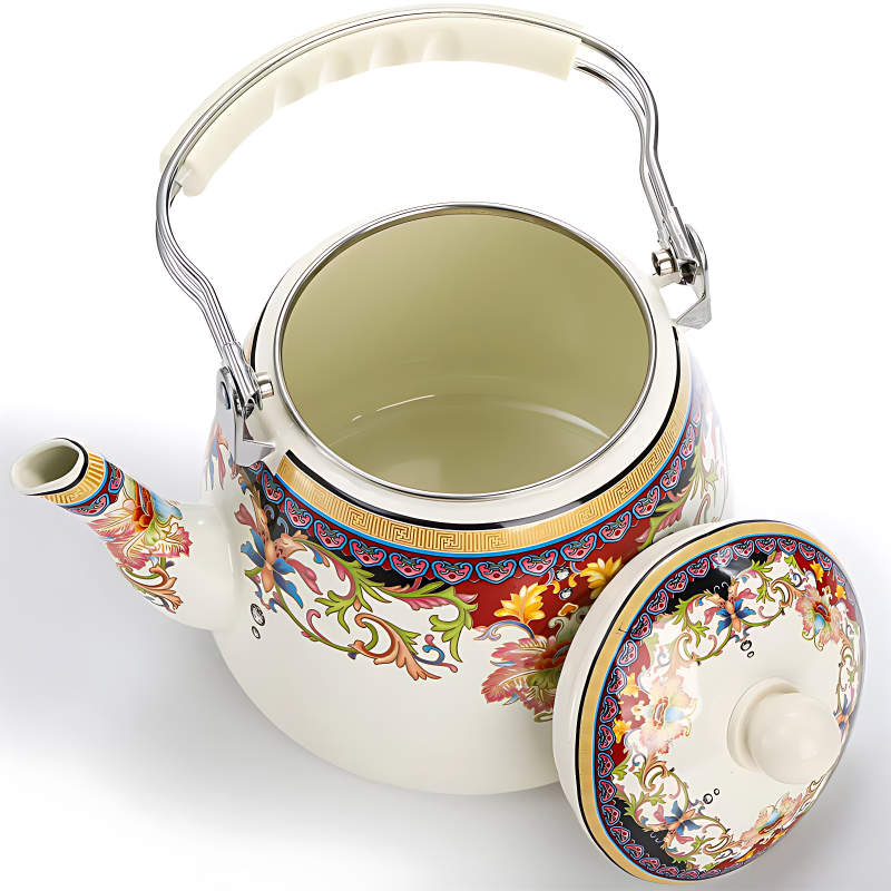 Türkische Teekanne Blumen