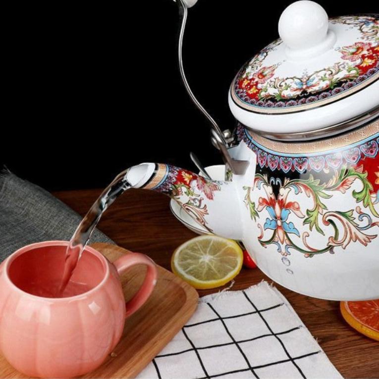 Türkische Teekanne Bunt