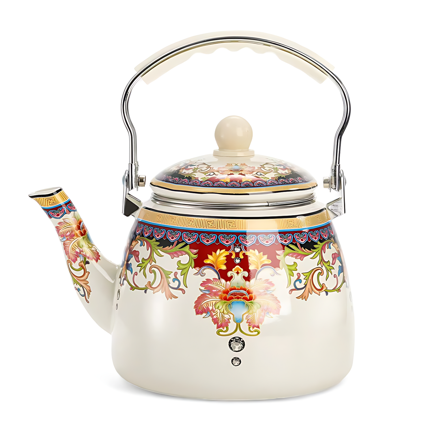 Edelstahl Teekanne 1,5L - Schwanenhals Kessel Für Herd & Induktion