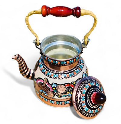 Türkische Teekanne Kupfer