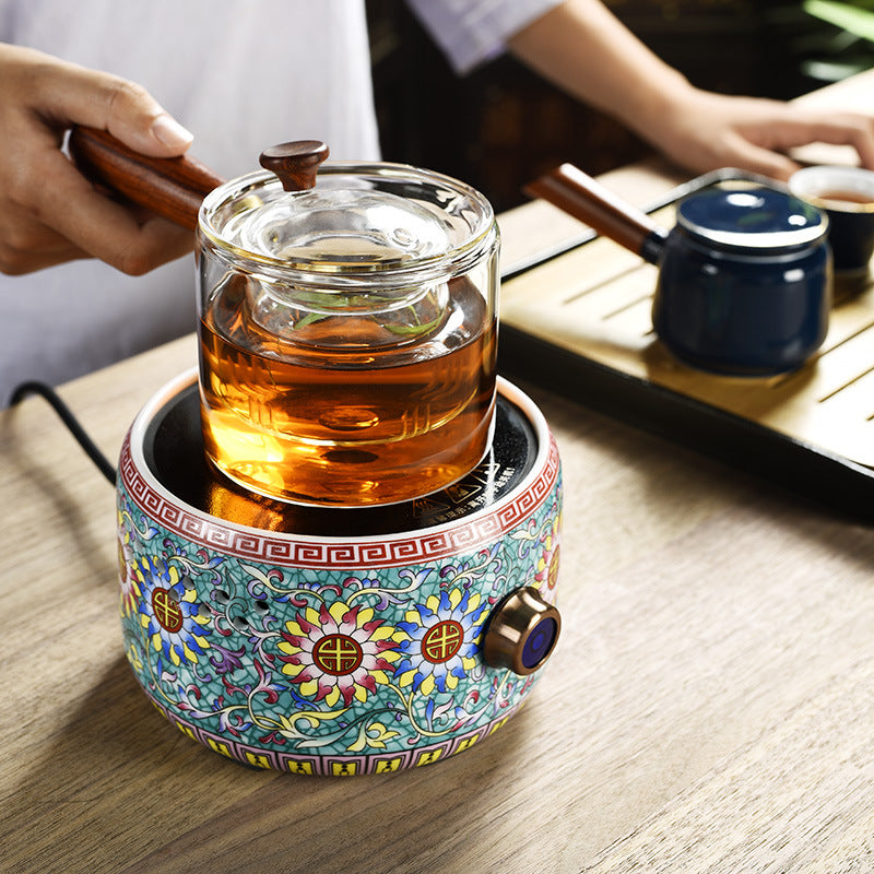 Türkische Teekanne Tee Kochen