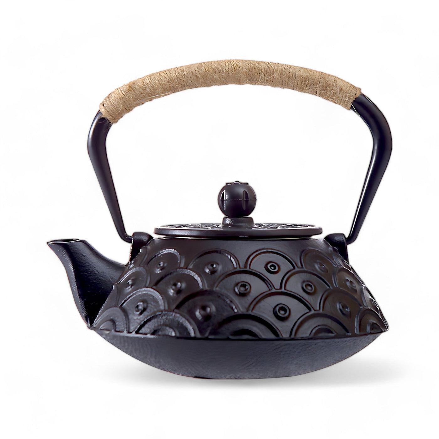 Gusseisen Teekanne Jade Grün - 0,8 Liter Traditionelle Kanne Von SECRET DE GOURMET