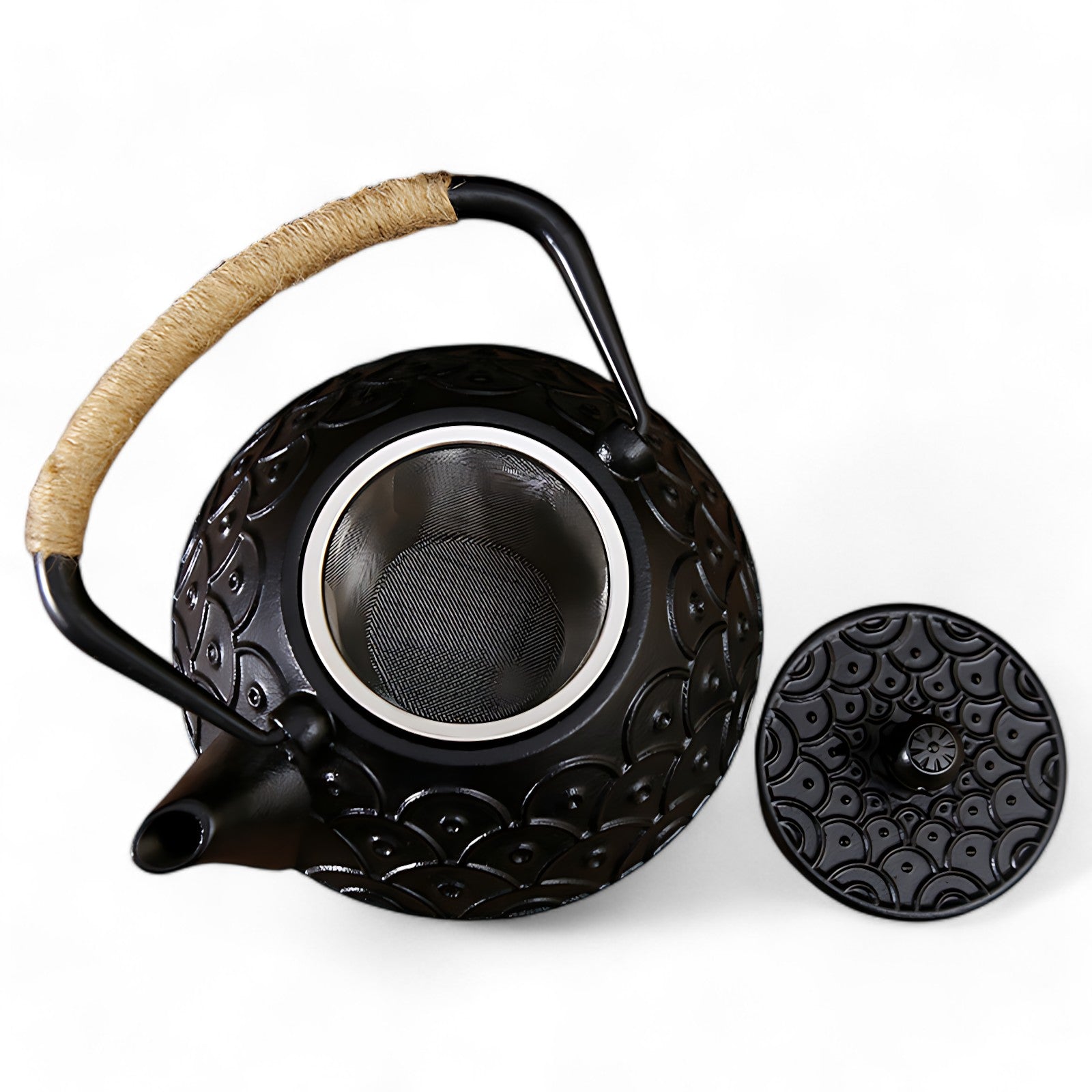 Unglasierte Tetsubin