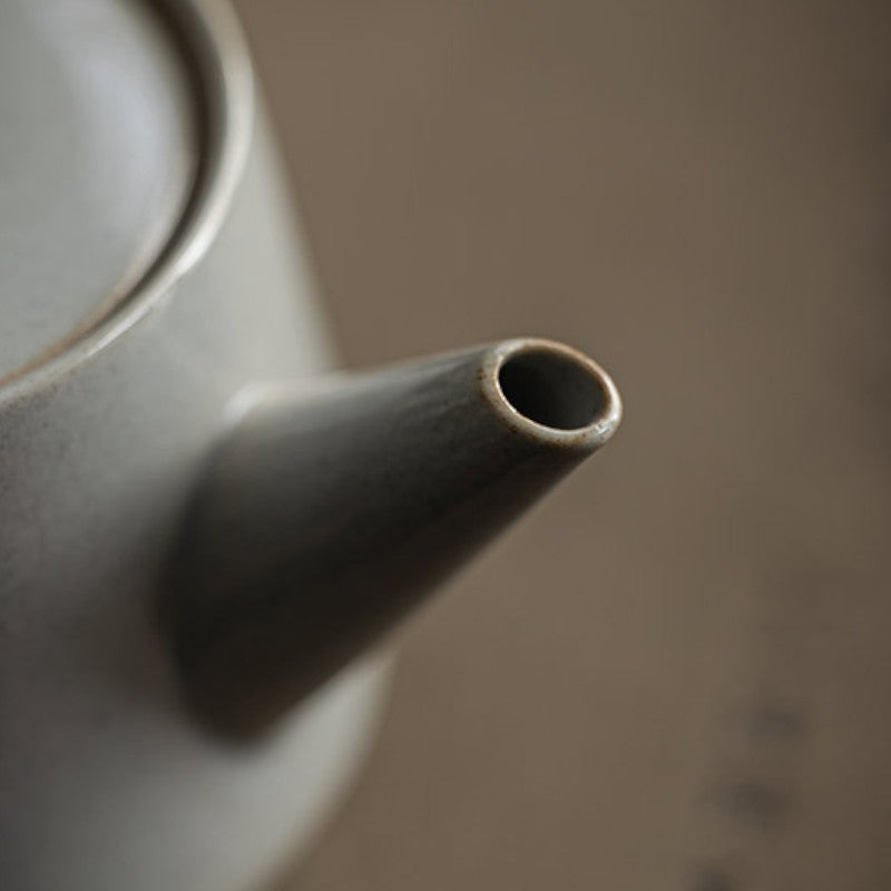 Vintage blaue Teekanne