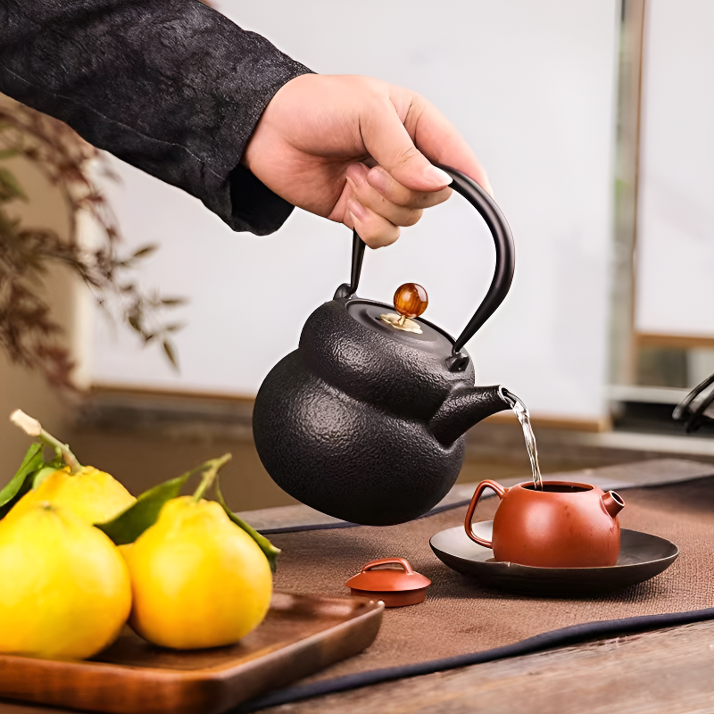 Vintage Gusseisen Teekanne