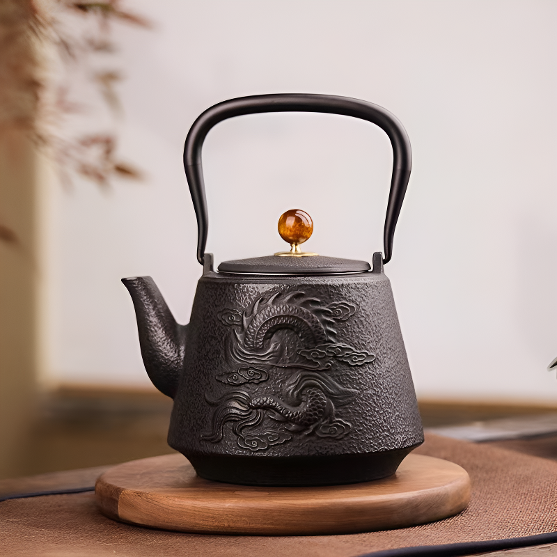 Vintage Gusseisen Teekanne