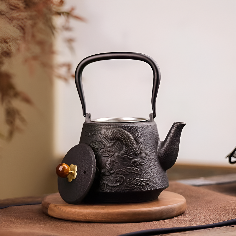 Vintage Gusseisen Teekanne