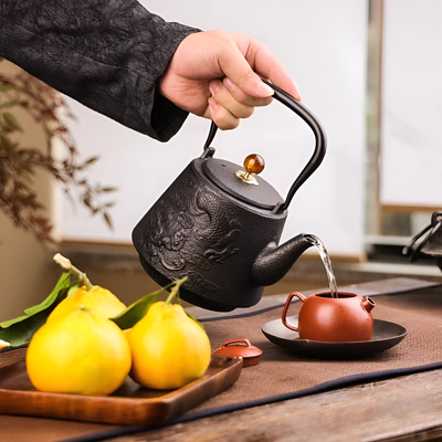 Vintage Gusseisen Teekanne