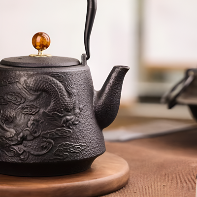 Vintage Gusseisen Teekanne